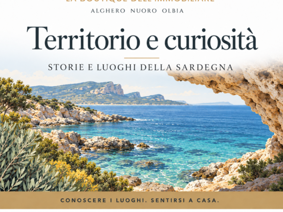 Territorio e curiosità — illustrazione della costa sarda, La Boutique dell’Immobiliare